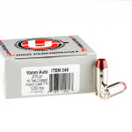 20 Rounds of 10mm Ammo by Underwood - 200gr Hard Cast